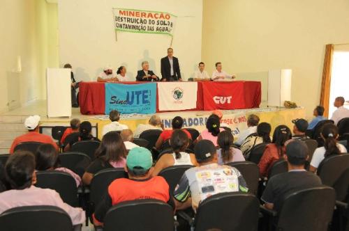 Em Salinas, o encontro contou com aproximadamente 200 pessoas