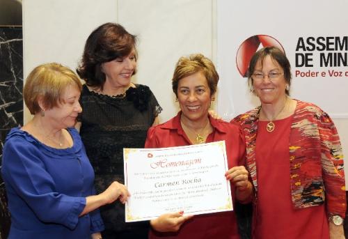 Luzia Ferreira, Ana Maria Resende, Carmen Piedade Rocha e Maria Tereza Lara