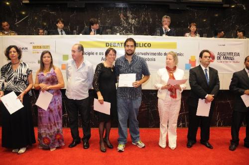 Foram homenageados os 32 projetos finalistas da primeira edição do Prêmio ODM Minas