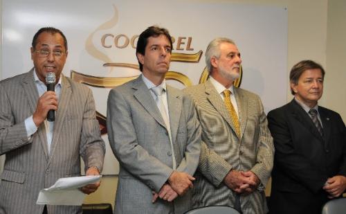 Sérgio Eugênio Silva, Dinis Pinheiro, Carlos Melles e Carlos Pimenta