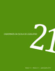 Cadernos da Escola do Legislativo - Número 21 - janeiro/junho de 2012