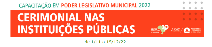 Cerimonial nas instituições públicas