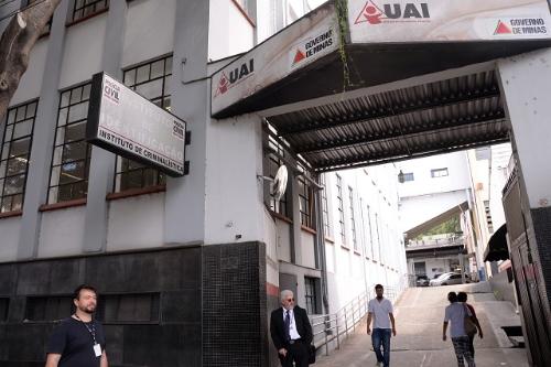 Instalações do Instituto de Criminalística, parte da estrutura da Polícia Técnico-científica em Minas - Arquivo ALMG