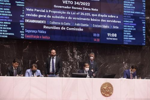 Derrubada do veto ocorreu em Reunião Extraordinária de Plenário nesta terça-feira (12) - Foto:Guilherme Bergamini